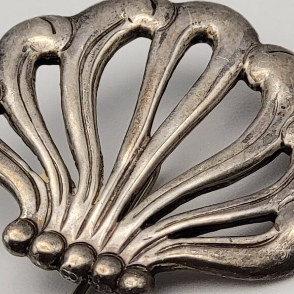 IC James Craig 925 Sterling Silver Williamsburg Stick Pin Scallop Shape 2.75 in - Picture 3 of 7